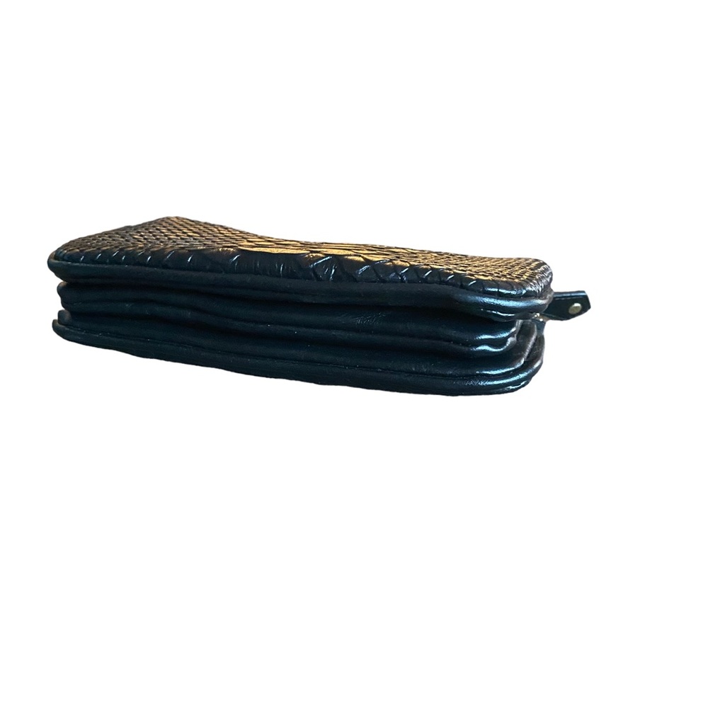 Cuore & Pelle reptile embossed animal print clutch wallet make up bag - Picture 5 of 9